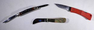 GERBER, WESTERN & FROST CUTLER LOT. ALL in BOX, LIKE NEW LOT (boxes show wear) - FROST CUTLERY Image - 1