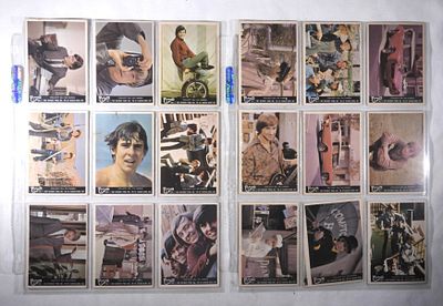 (34) 1967 RAYBERT "THE MONKEES" CARDS. ONLY (1) DUPLICATE, OVERALL EX-VGEX