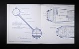STAR TREK BLUEPRINTS U.S.S. ENTERPRISE. COMPLETE SET of 12 - EACH BLUEPRINT MEASURES 9" x 30" in Image - 3