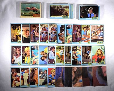 (67) THE DUKES OF HAZZARD TRADING CARDS. PLUS (10) STICKERS some have seperated from backs