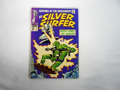 1968 SILVER SURFER #2 MARVEL COMICS. 1st APPEARANCE OF BADOON - FINE