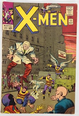 1965 X-MEN #11 MARVEL COMICS. 1st APP STRANGER - VG