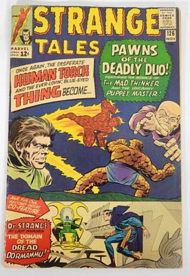 1964 STRANGE TALES #126 MARVEL COMICS. 1st APP DORMAMMU, CLEA - VG