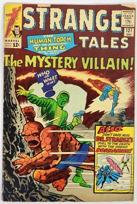 1964 STRANGE TALES #127 MARVEL COMICS. 2nd APP DORMAMMU, CLEA - VG