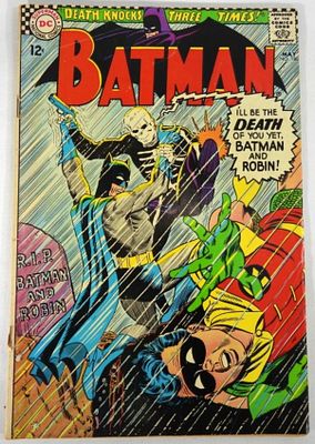 1966 BATMAN #180 DC COMICS. VG+