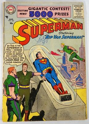 1956 SUPERMAN #107 DC COMCS. GOOD