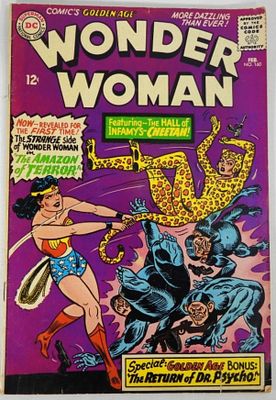 1966 WONDER WOMAN #160 DC COMICS. VG
