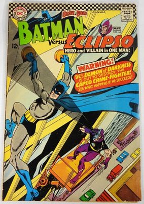 1966 BRAVE AND THE BOLD #64 DC COMICS. BATMAN vs ECLIPSO - FINE