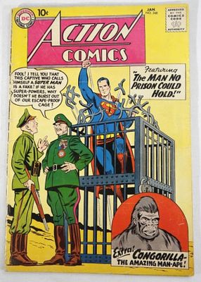 1959 ACTION COMICS #248 DC COMICS. 1st APP OF CONGORILLA - GOOD