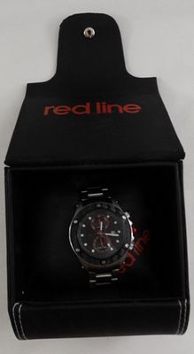 Red Line Men's Chronograph Watch Quartz. Quartz style, comes with original box and instruction manual
