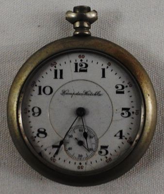 Hampden Pocket Watch. circa 1912, movement #2925760, Hampden Watch Co., watches are not verified 