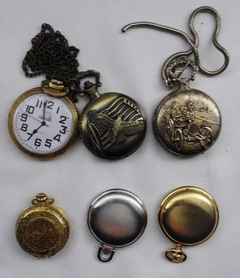 (5) Pocket Watches. Watches are not verified, authenticated, or tested in running condition 