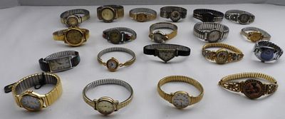 (20) Ladies' Watches. Watches are not verified, authenticated, or tested in running condition 