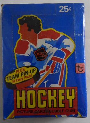 1980 Hockey Picture Cards Sealed In Box. TOPPS 1980 sealed in box Hockey Picture Cards Bubble Gum