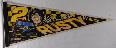 Rusty Wallace Pennant. Get it now