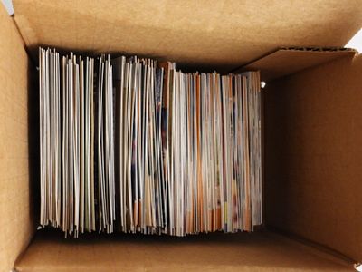 200 Mixed Baseball Cards. Unsorted, ungraded, various years, may have duplicates