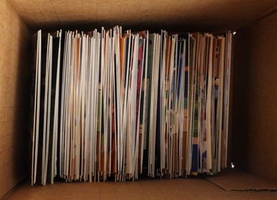 200 Mixed Baseball Cards. Unsorted, ungraded, various years, may have duplicates