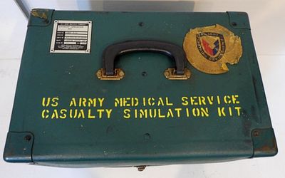 1964 U.S. Army Casualty Simulation Kit. 1964 U.S. Army Medical Service Casualty Simulation Kit 