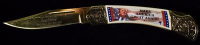 Make America Great Again! Pocket Knife. Like New!