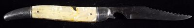 Imperial Prov. Single-Blade Fishing Knife. Used