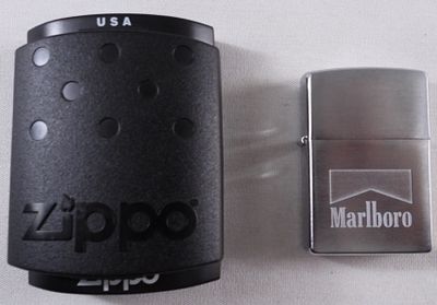 Marlboro Logo Zippo 2005 Unfired. In a box, 2005, never been fired