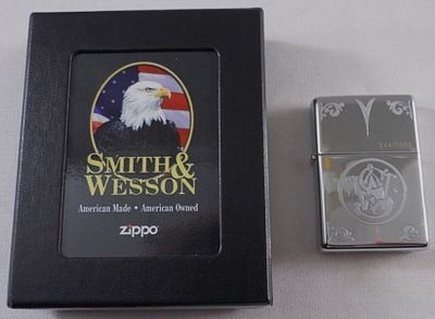 Smith & Wesson Collector Edition Zippo Sealed. 2007. #314/5000. Sealed. Comes with its original case