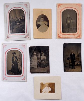 (7) Tin Photos. Get it in your collection today.