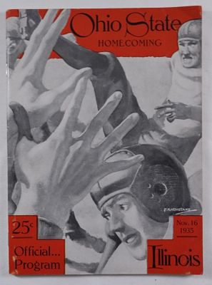 Ohio State Homecoming Official Program 1935. Go Bucks! Get yours now!