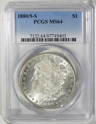 1880/9-S Morgan Dollar, PCGS MS-64. Your #1 stop for all things collectible
