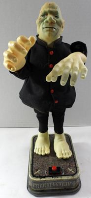 Blushing Frankenstein Works. Another Good Thing by Galoob, Mod Monster, battery-operated, tested 