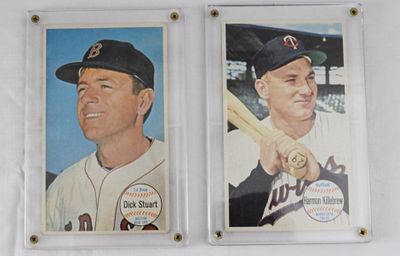 Dick Stuart & Harmon Killebrew TOPPS Cards. Both 1964. Made by TOPPS #38, #42. Both in a screw 