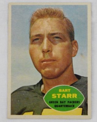 Bart Starr TOPPS #51. Visit us on Facebook!