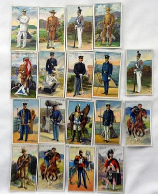 (18) Recruit Little Cigars Military. Various conditions.