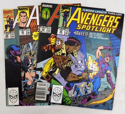 (4) Acts Of Vengeance! Avengers Spotlight. Numbers 26, 28,30, and 36