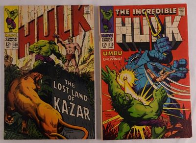 (2) The Incredible Hulk. Numbers 109 & 110