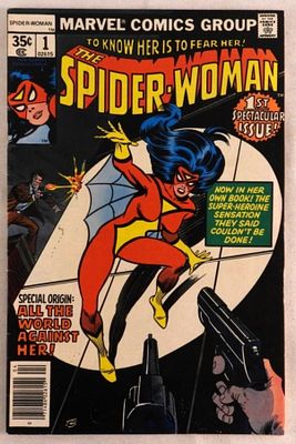 The Spider-Woman. Issue #1, Good condition. !st Spectacular issue.