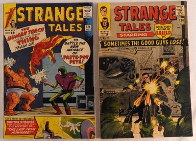 (2) Marvel Strange Tales. Numbers 124 & 138