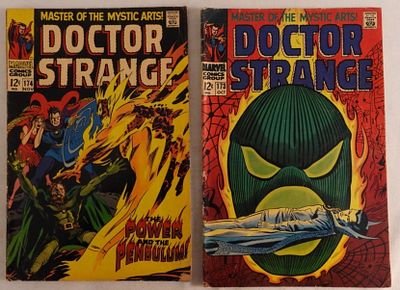 (2) DC Doctor Strange. Numbers 173, & 174