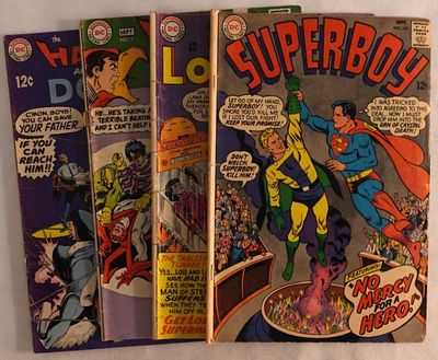 (4) DC Mixed Lot. 1) Hawk And The Dove # 6. 2) Hawk And The Dove #1. 3) Superman's Girl Friend 