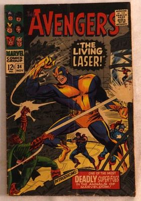 The Avengers: The Living Laser!. Number 34