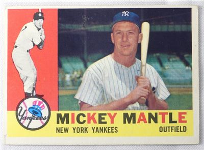Mickey Mantle TOPPS Number 350. VG