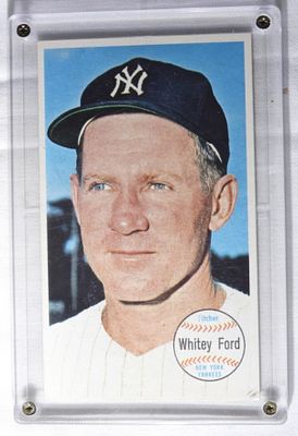 Whitey Ford TOPPS Number 7. VG/Mint