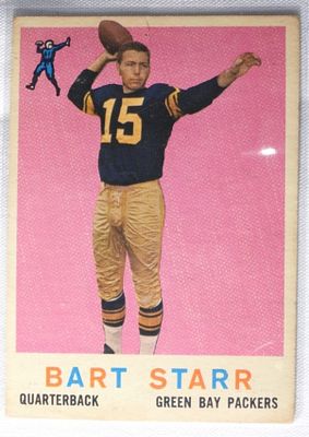Bart Starr TOPPS Number 23. VG