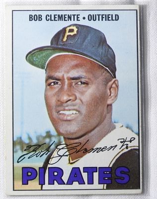 TOPPS Number 400 Bob Clemente. VG/NEAR MINT