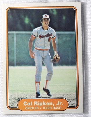 FLEER Number 176 Cal Ripken Jr. VG/Mint