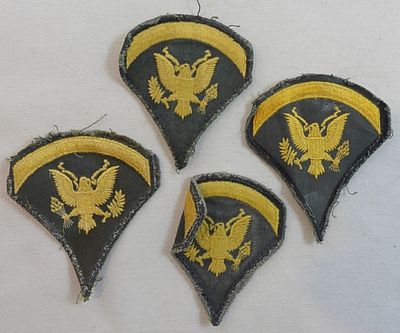 (4) U.S. Army Specialist (5) Patches. 4 U.S. Army Specialist 5 patches 1950s-1960s