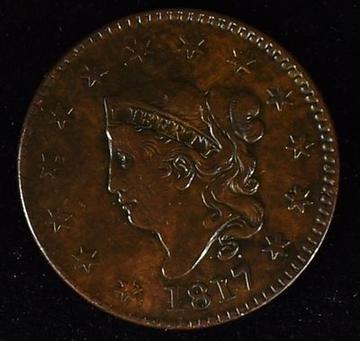 1817 Large Cent, 13 Star. Your #1 shop for all things collectible.