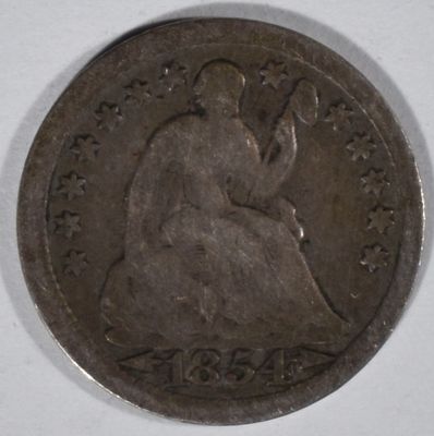 1854 Arrows Seated Half Dime. Follow us on Facebook, Instagram, X, and TikTok.