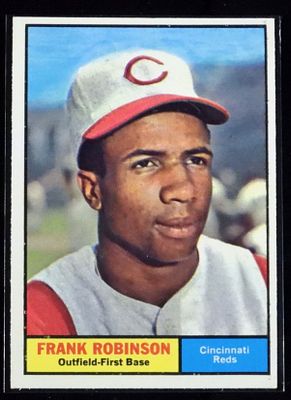 TOPPS Frank Robinson #360 1961. TOPPS Frank Robinson in G/VG condition