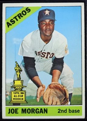 Joe Morgan #195 1965 All-Star Rookie. In G/VG condition